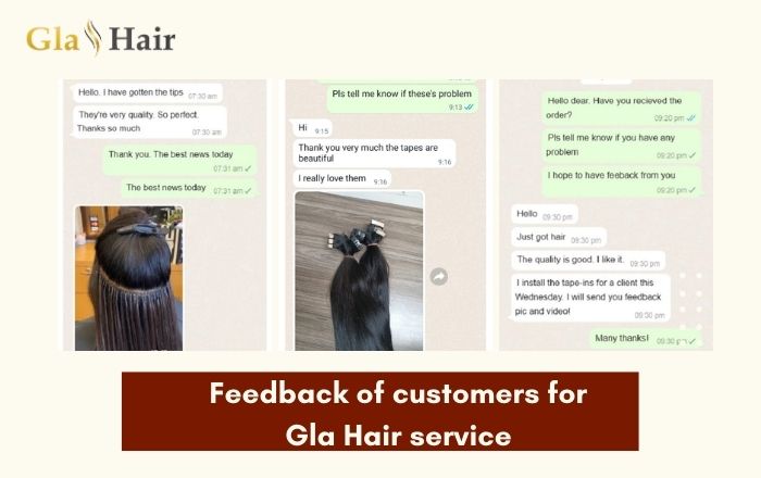 Gla Hair’s customer service